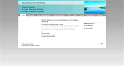 Desktop Screenshot of hausarztpraxis-am-kirchplatz.de